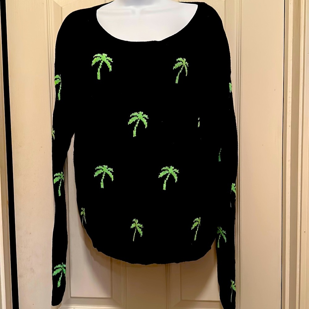 Palm tree sweater